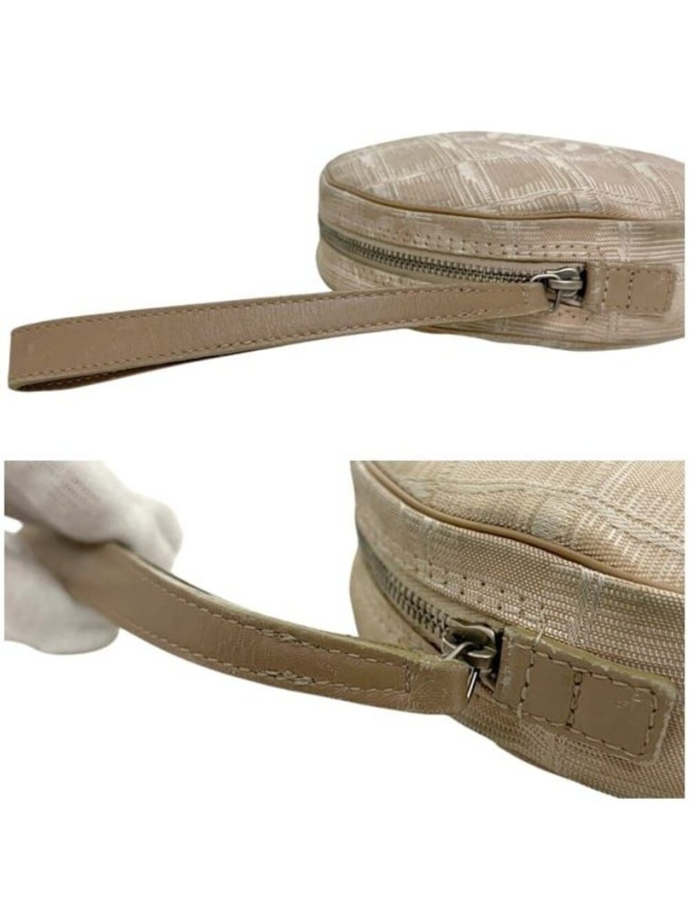 Chanel Neutral Pouch Beige New Travel - Picture 9 of 10